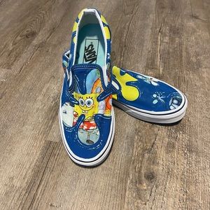 Limited Edition men’s size 6 Sponge Bob Vans Sneakers